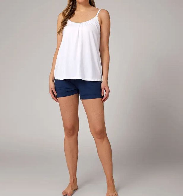 Womens Tank With Built-In Bra