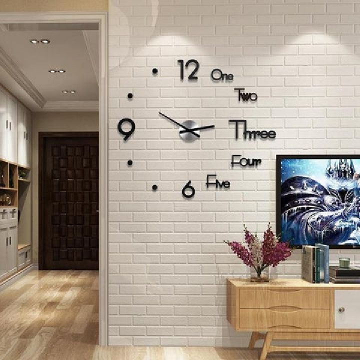 3D Decorative Wall Clock