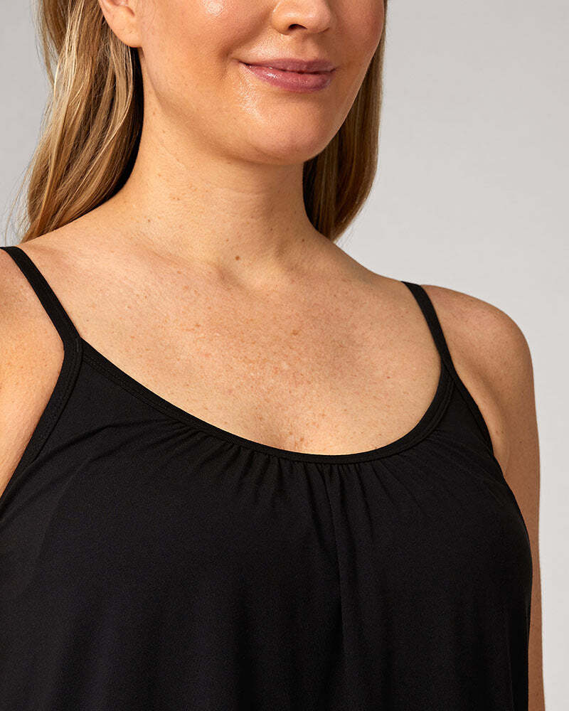 Womens Tank With Built-In Bra