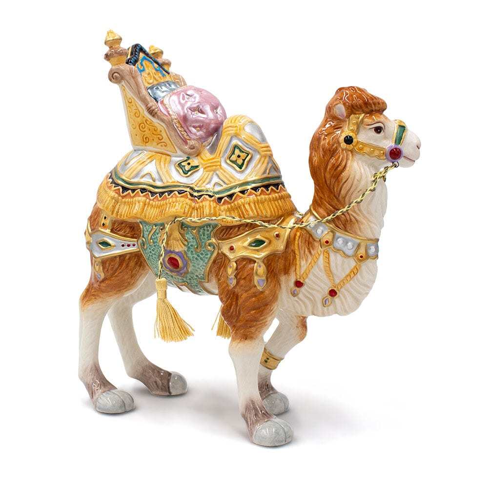 Nativity Nubian Camel Figurine, 11.5 IN