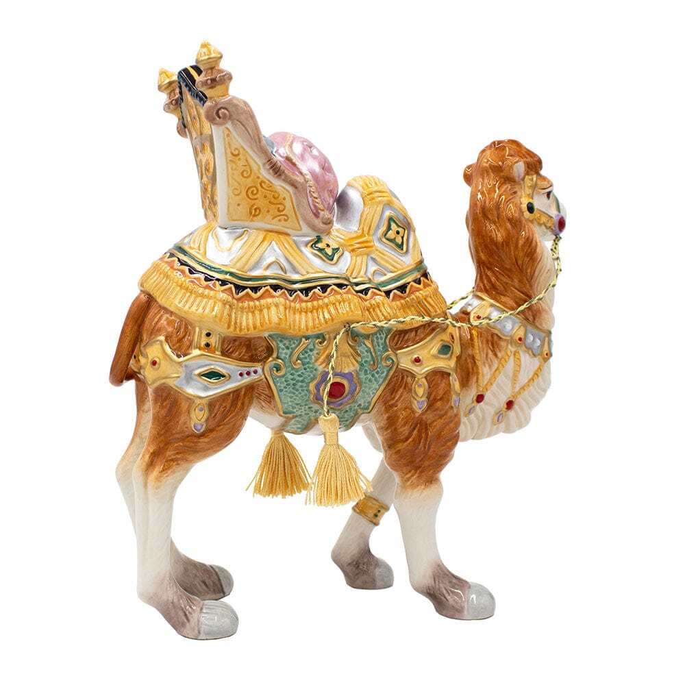 Nativity Nubian Camel Figurine, 11.5 IN