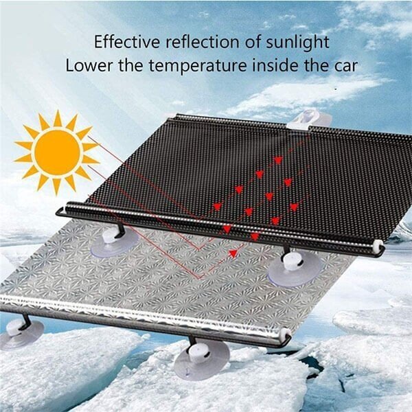 🔥HOT SALE-49%OFF🔥Foldable Car Retractable Sunshade Sunblind
