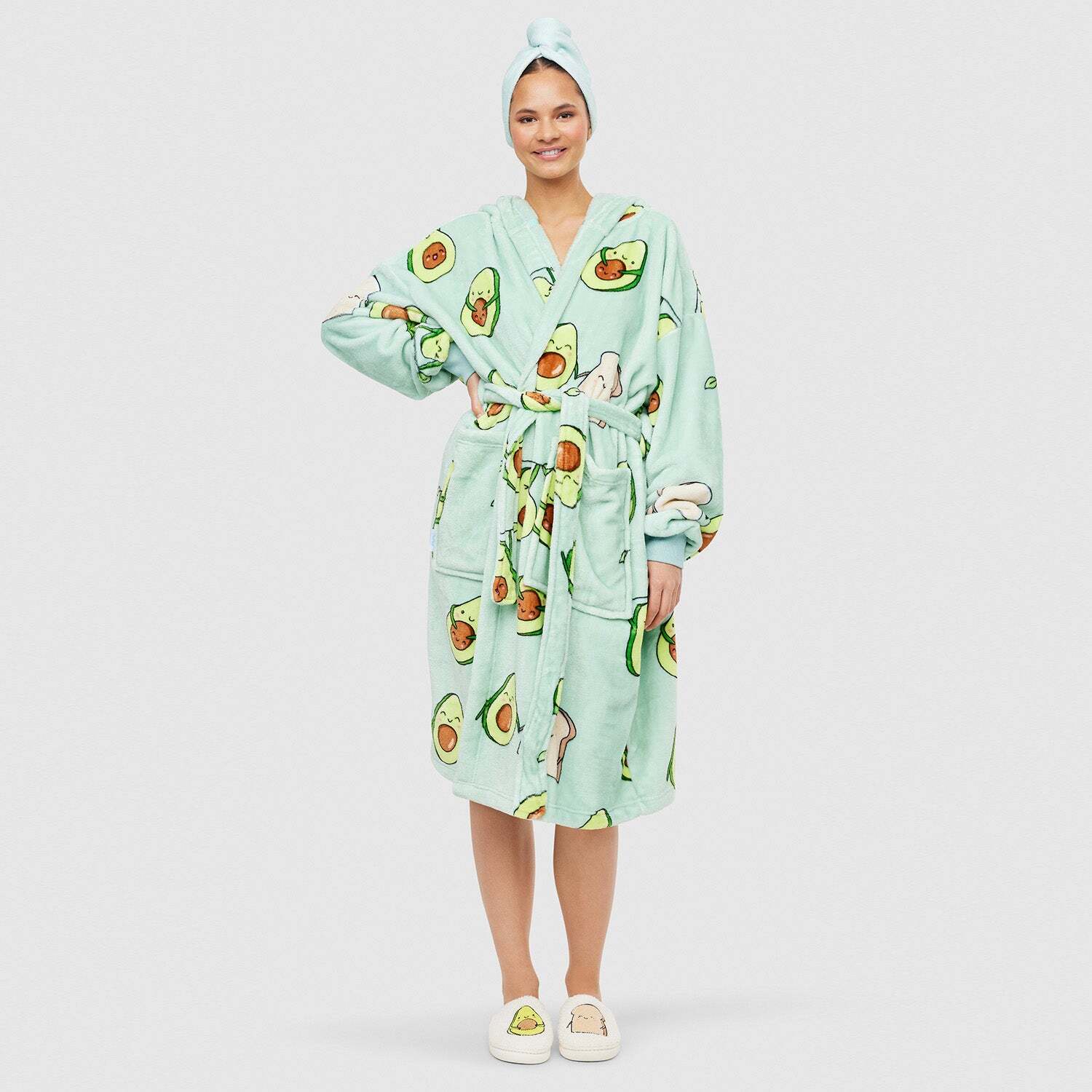 Avocado Dressing Gown Zeefort