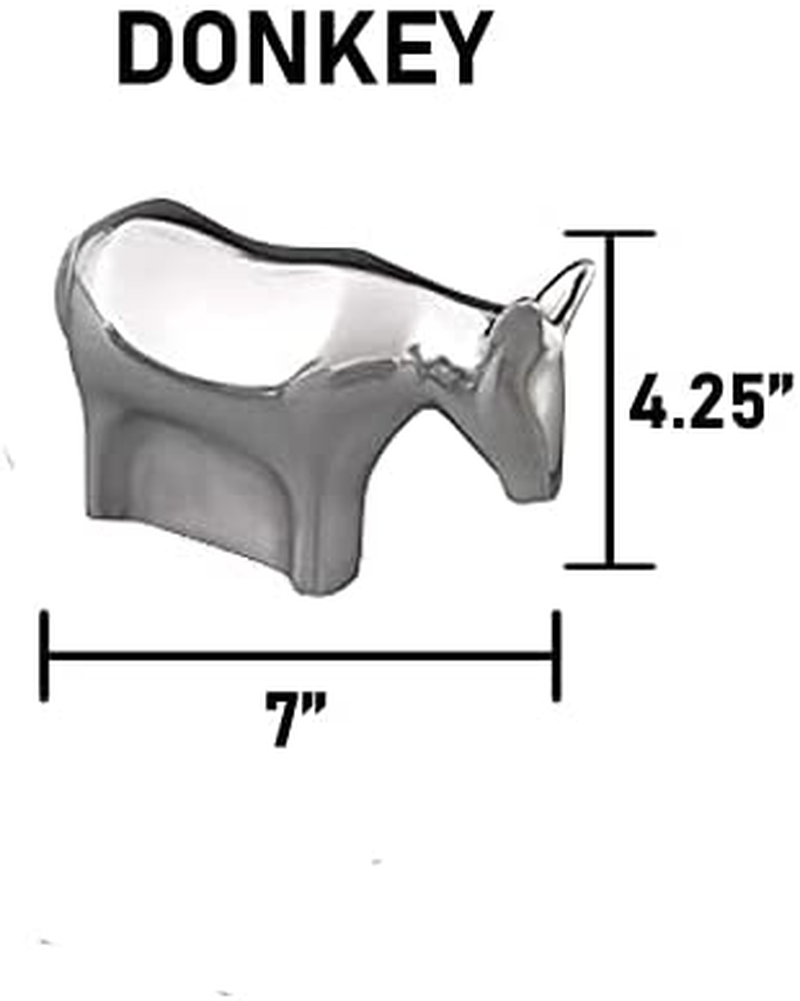 Nambe Holiday Collection Nativity Shepherd and Animals Set of 4