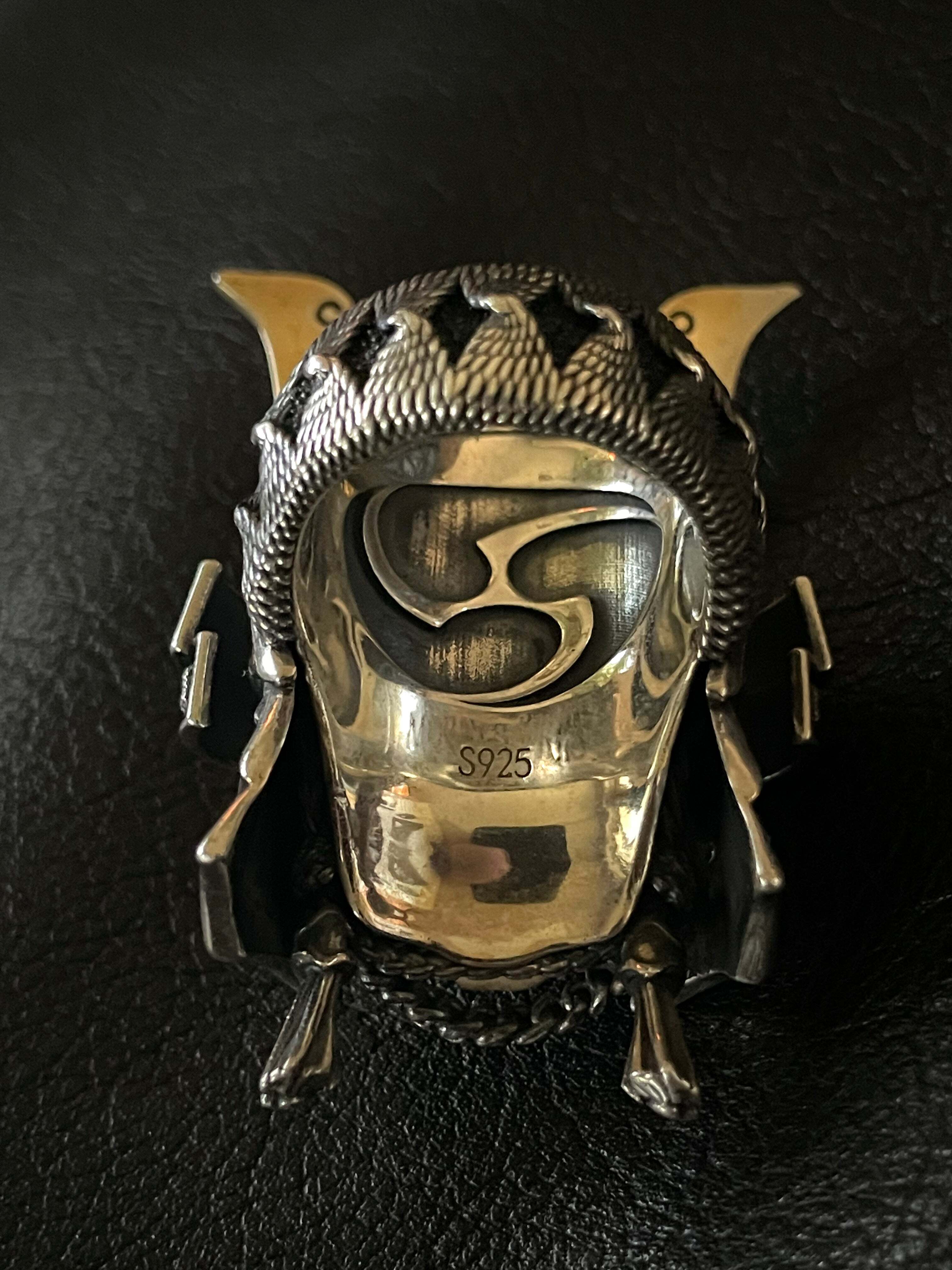Shogun Samurai Skull Ring