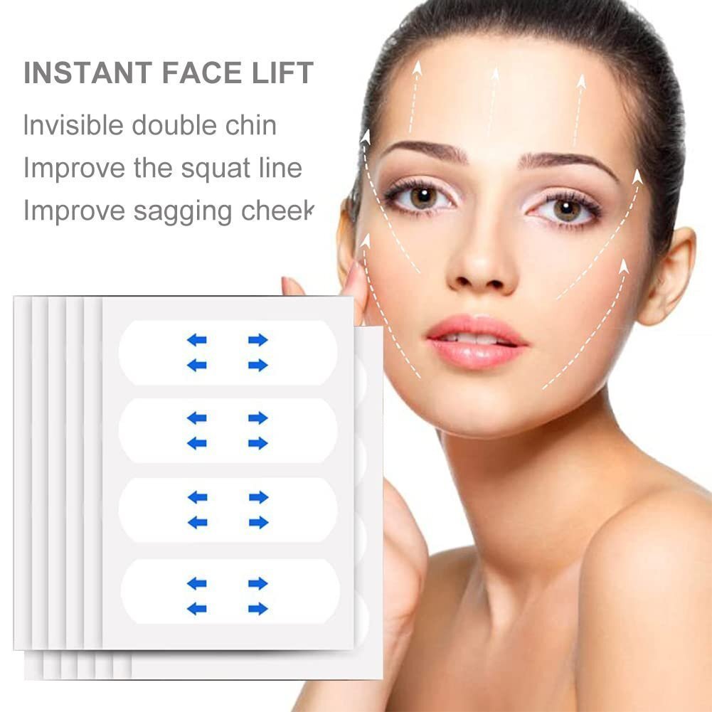 Invisible Face Lifter Tape Has a delicate V face castlito