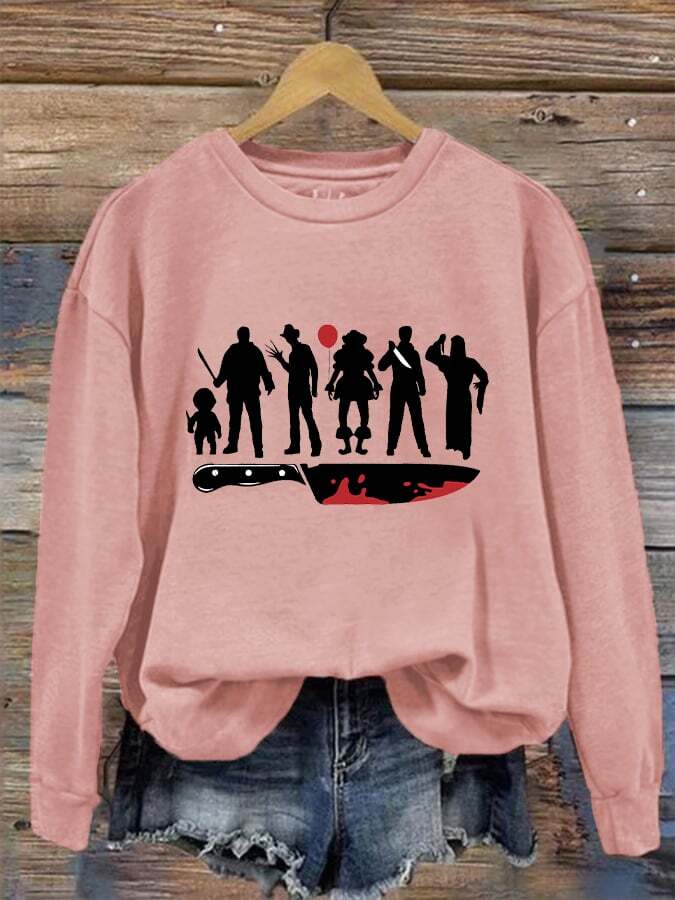 Women's Horror Characters Sweatshirt