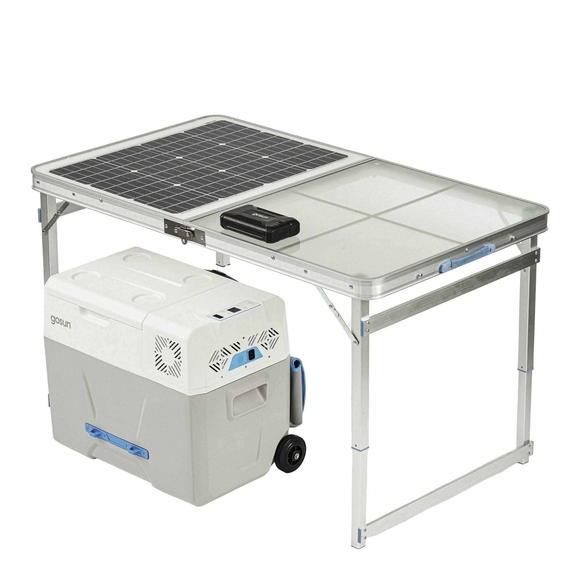 Chill + SolarTable 60 - Electric Cooler and Folding Table