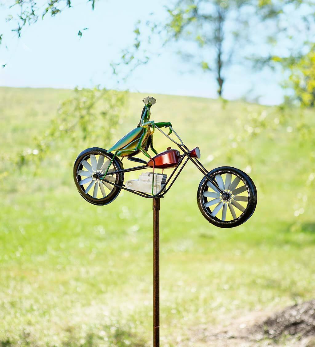 💥Last Day Buy 2 Save 50%⏰Bicycling Frogs Metal Wind Spinner