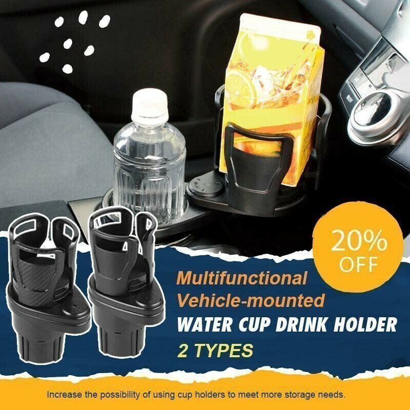 (🔥Hot Sale-50%OFF)All Purpose Car Cup Holder And Organizer