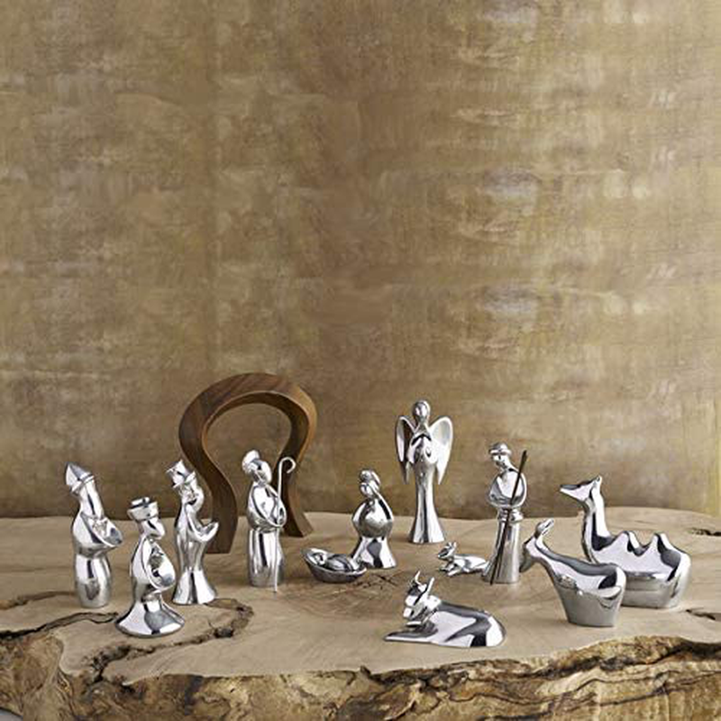 Nambe Holiday Collection Miniature Nativity Animals Includes Don