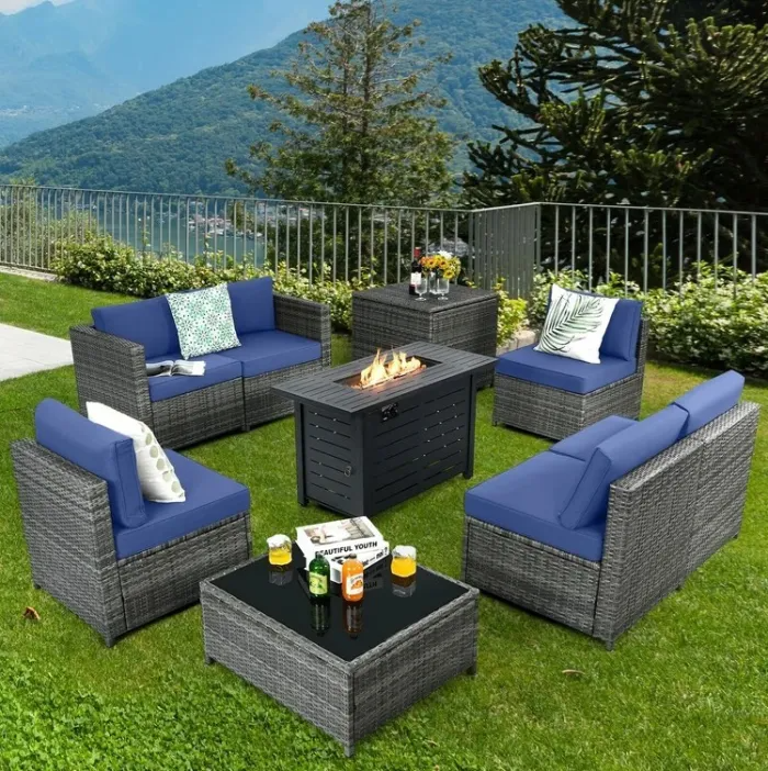 Rattan sofa set AMAZON
