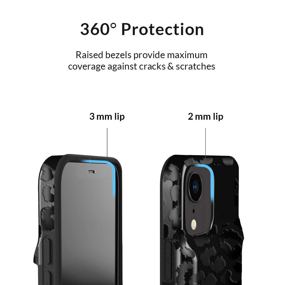 Black Leopard Wallet Case