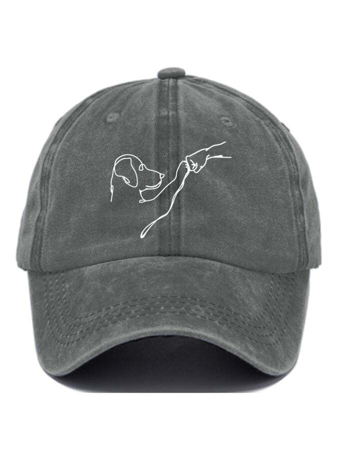 Dog Casual Outdoor Baseball Cap