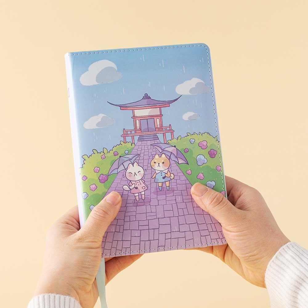 Tsuki ‘Four Seasons: Summer Edition’ Bullet Journal ☾ @milkkoyo x NotebookTherapy