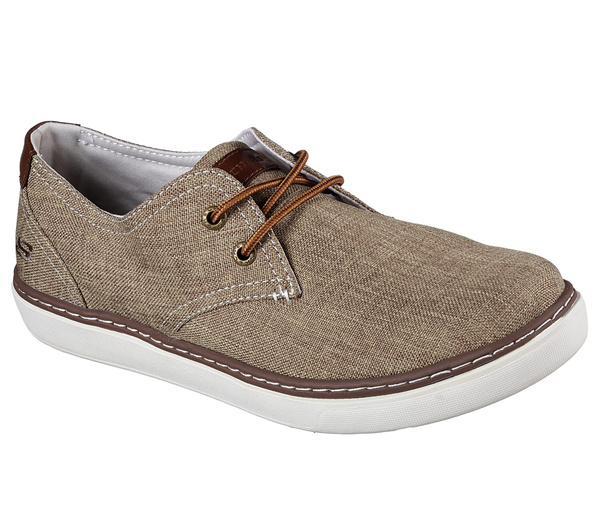 Skechers Men Relaxed Fit: Palen - Gadon Light Brown - SKECHERS