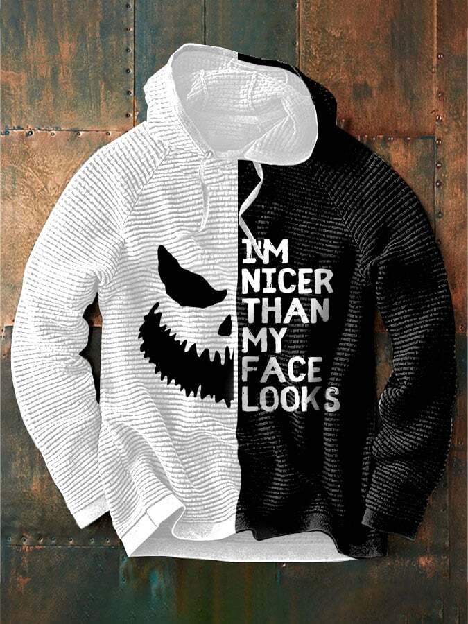 Men's I'm Nicer Than My Face Looks Sweatshirt