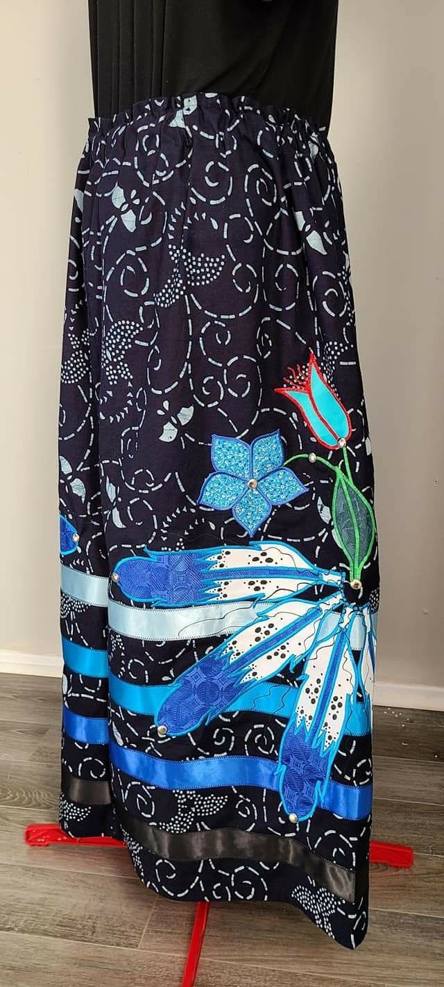 LARGE COTTON  NATIVE  SKIRT bf16