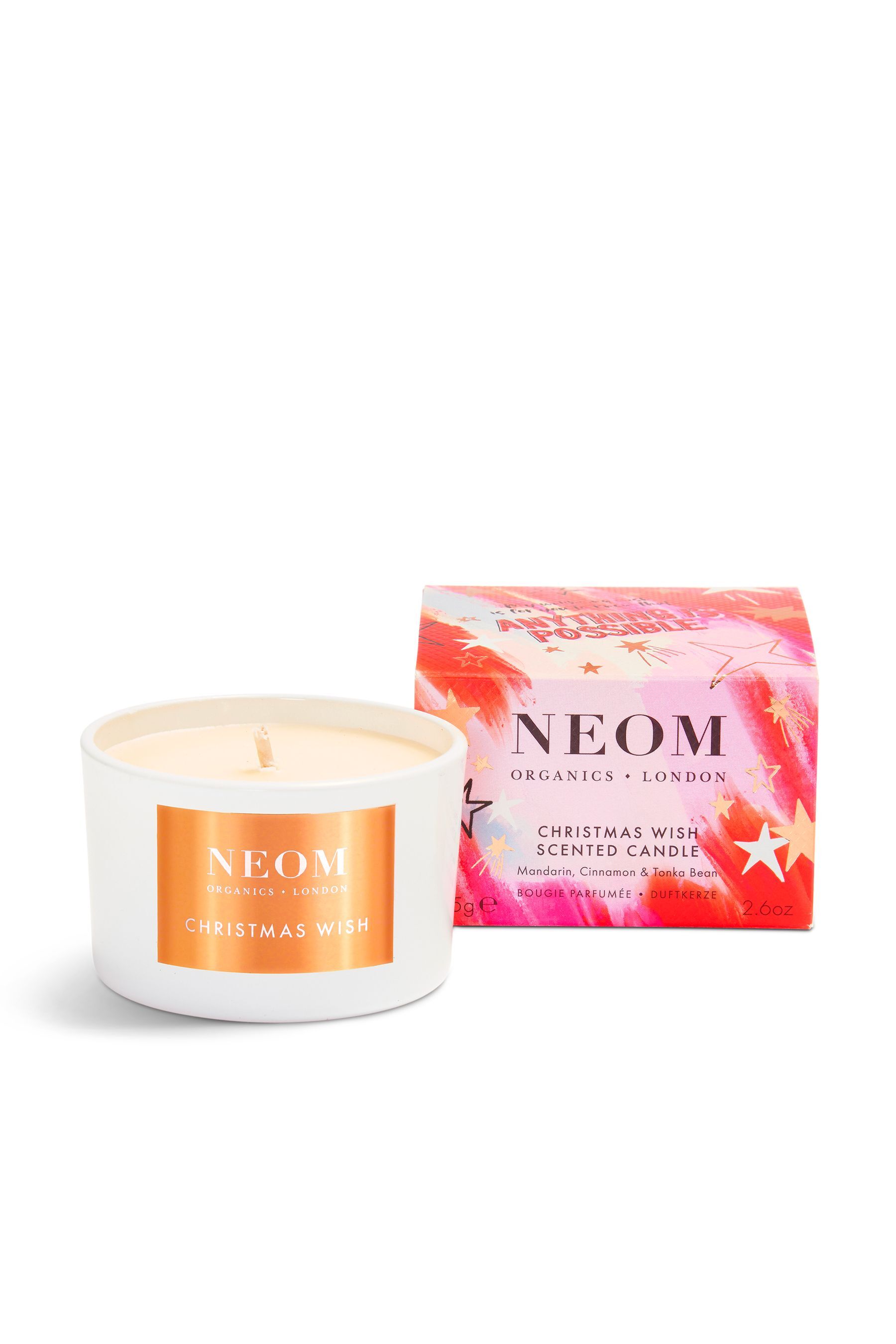 NEOM Christmas Wish Travel Candle Discount Store