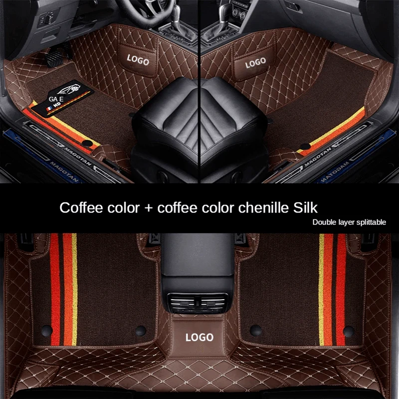 Alexcar Elvie 2023 Heavy Duty, Universal Fit Floor Mats for Cars, SUVs, and Trucks
