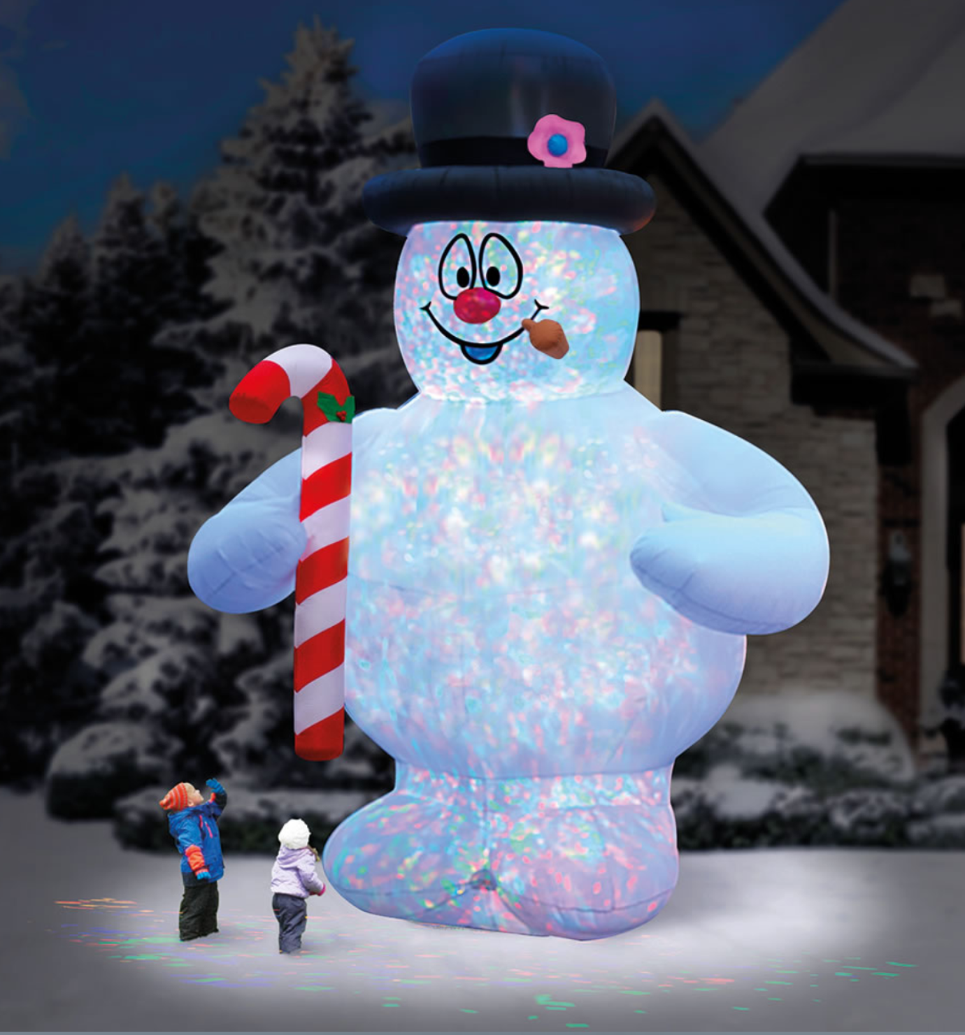18' Frosty The Snowman Lightshow