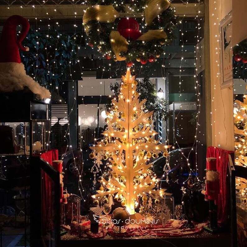 Christmas Tree, Eco Friendly Christmas Tree, Eco Friendly Living, Nordic Design, Wooden Christmas Tree, Laser Cut Christmas Tree