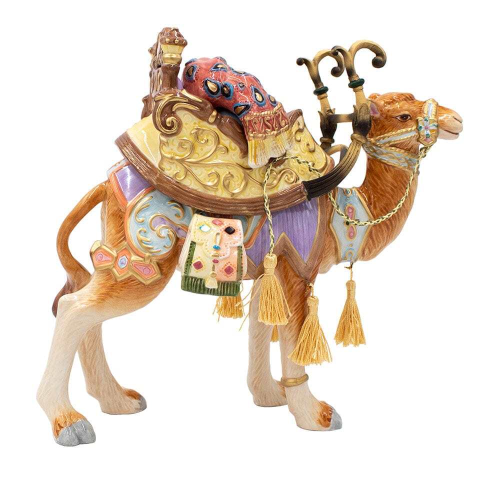 Nativity Babylonian Standing Camel Figurine, 12 IN