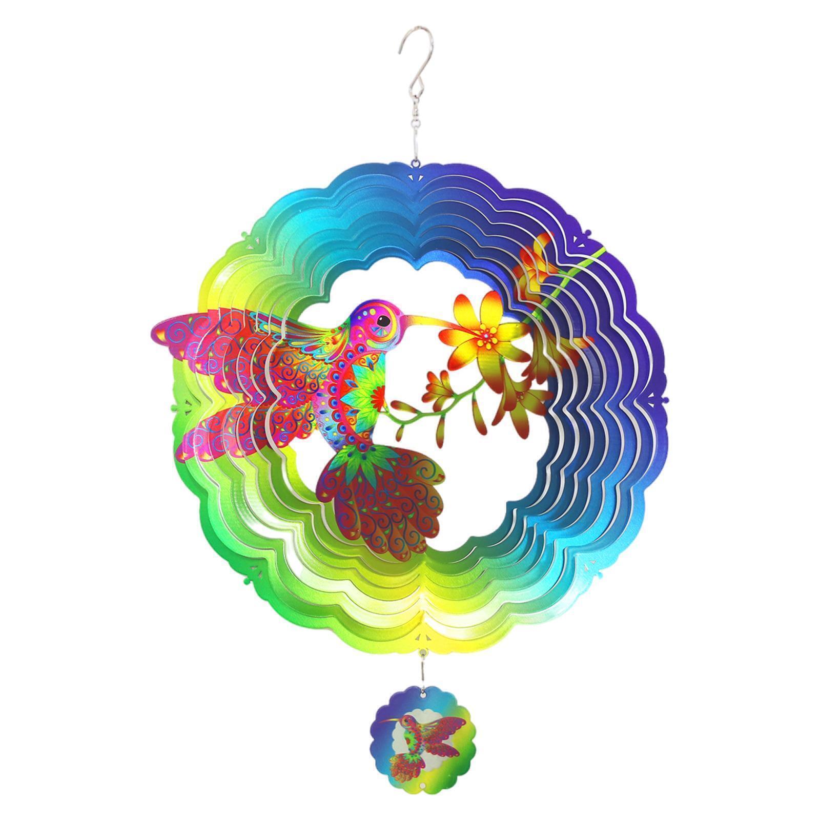 Hummingbird dynamic wind rotator (with hook)