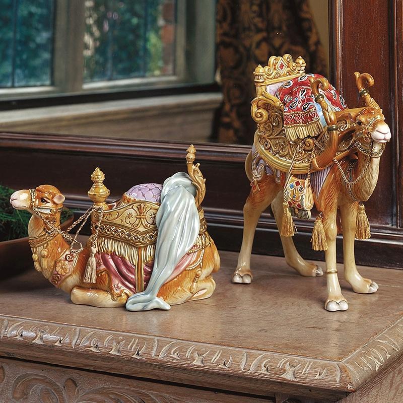 Nativity Resting Camel Figurine, 9.85 IN