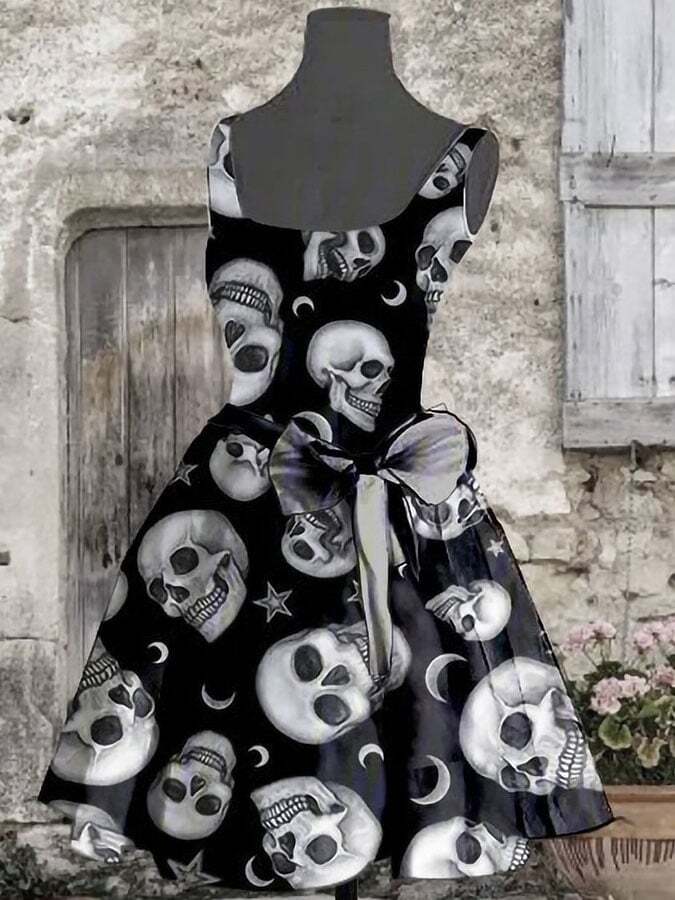 Halloween Women'S  Print Dress