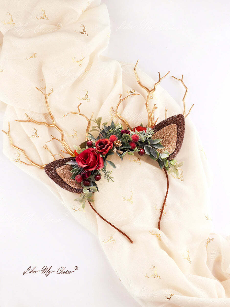Reindeer Antler Christmas Reindeer Headband | LikeMyChoice®