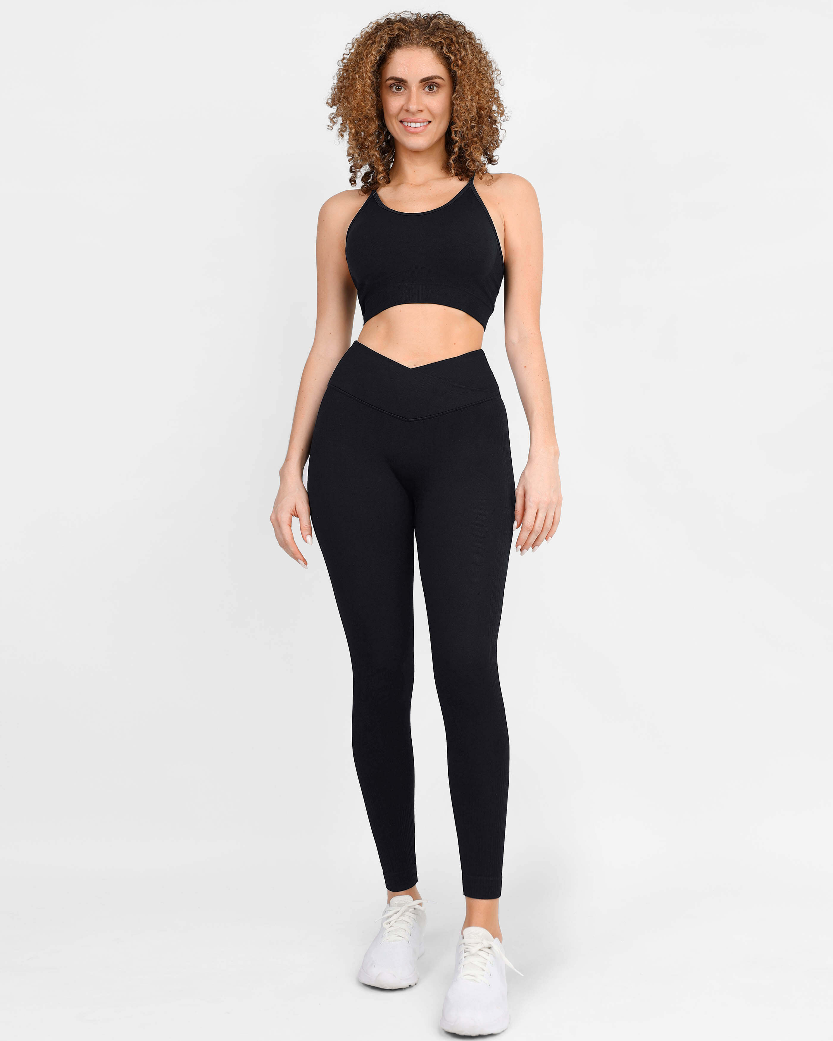 Premium Seamless Crossover Leggings