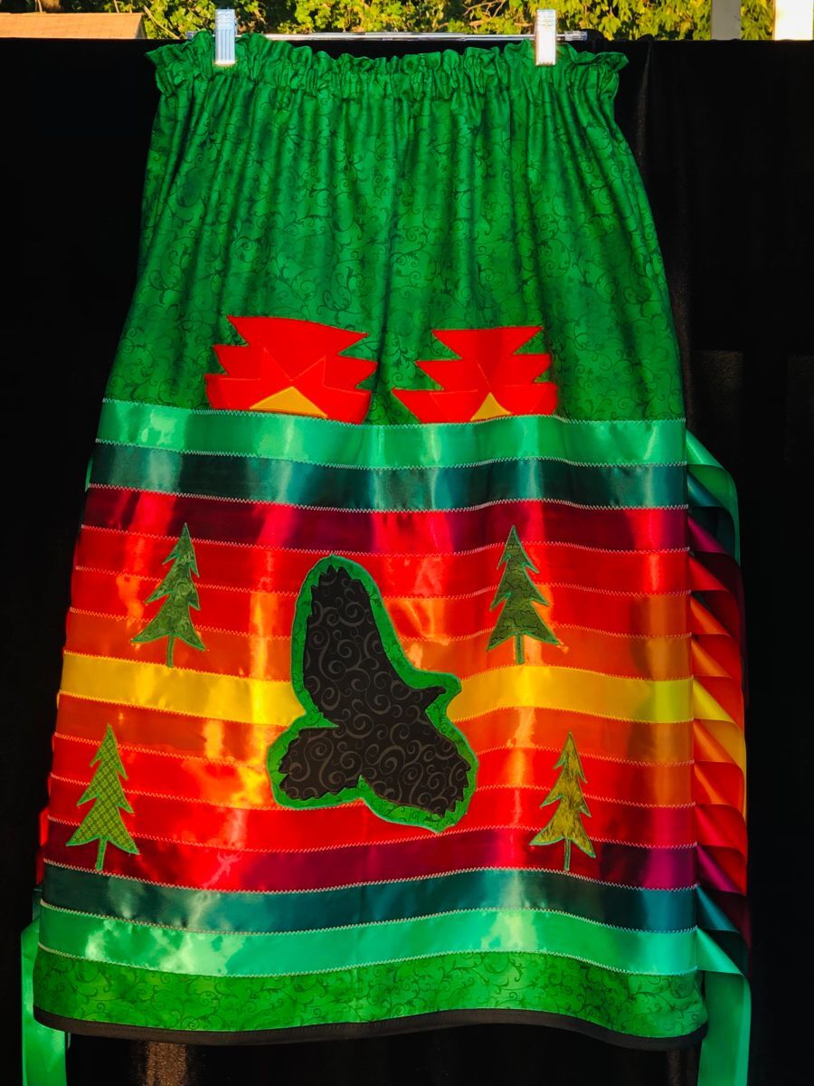 LARGE COTTON  NATIVE  SKIRT   59bc