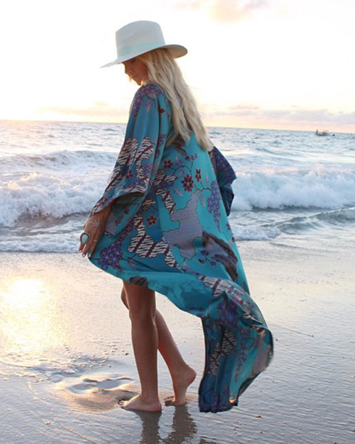 Bohemian Vacation Printed Dress  11f8