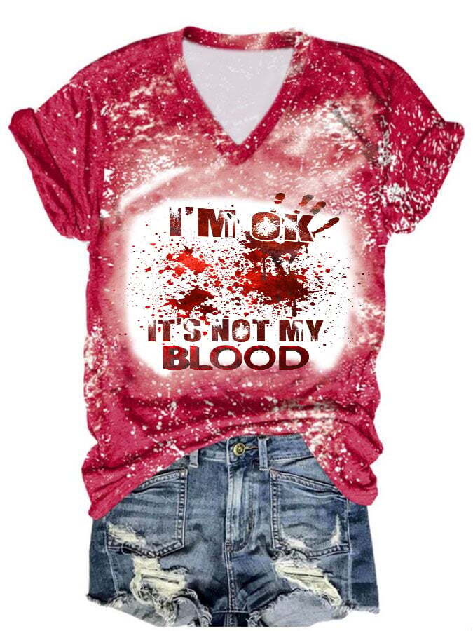 Halloween Ladies Print T-Shirt