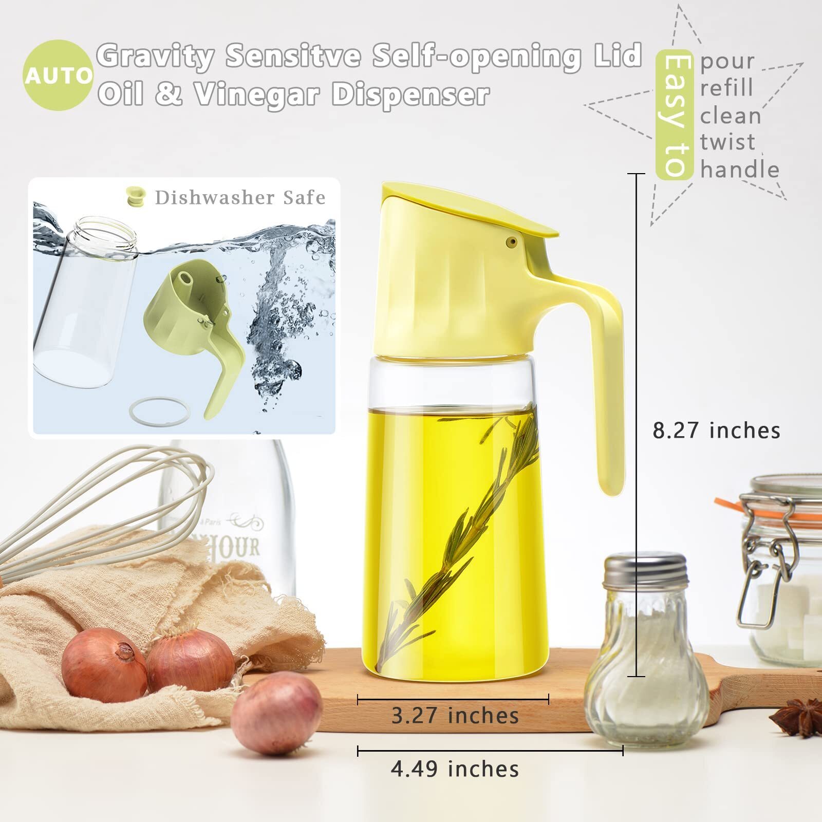 Cruet for Kitchen and Cooking