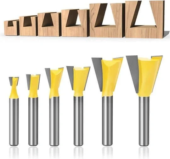 6PCS DOVETAIL ROUTER BIT SET🔥Buy 2 Save $10🔥