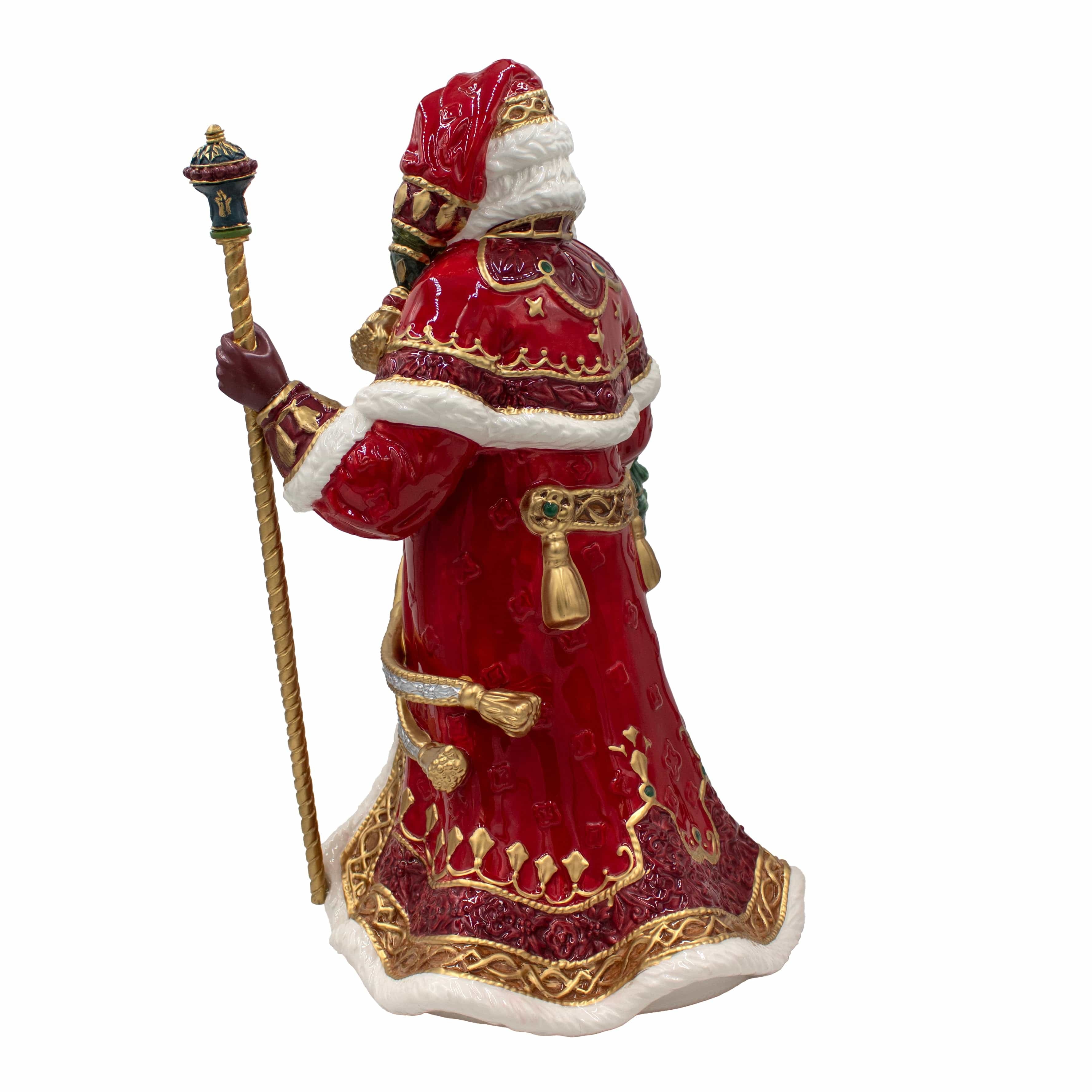 Noel Holiday Grand Santa Figurine, 19.25 IN