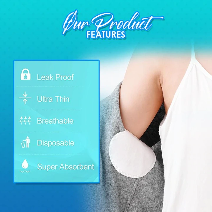 💖Summer Hot Sale-50%Off🔥Underarm Sweat Pads(10 pcs/1 set)