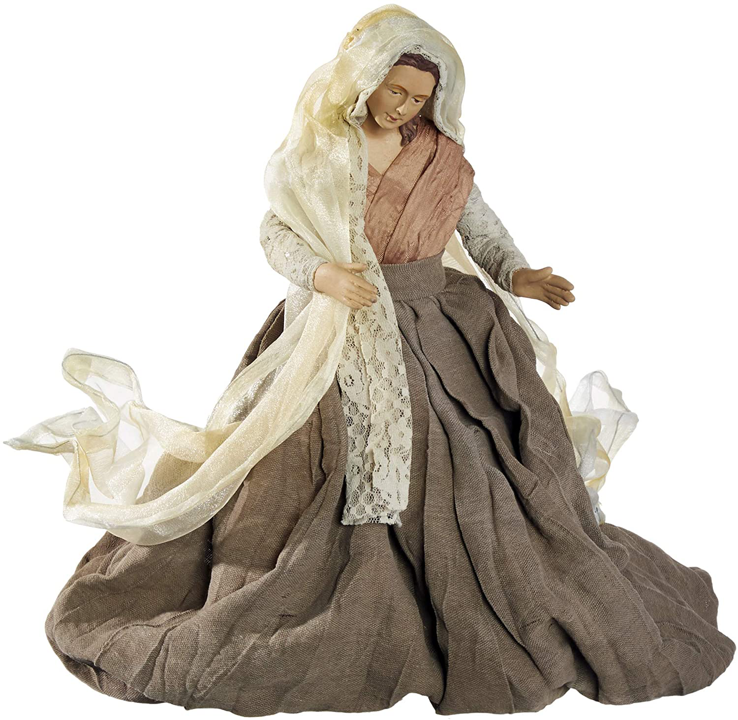 Large Holy Family Christmas Nativity Set, 3 Pieces, 17.5 Inch Tall, Fa ...