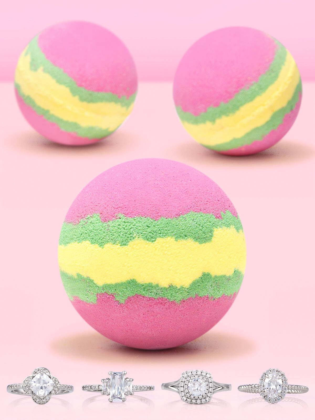 Halloween Candy Bath Bomb Ring Collection Foliote