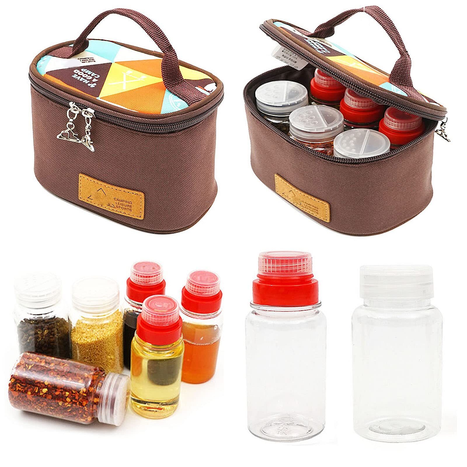Camping Portable Spice Kit  6-Piece Set