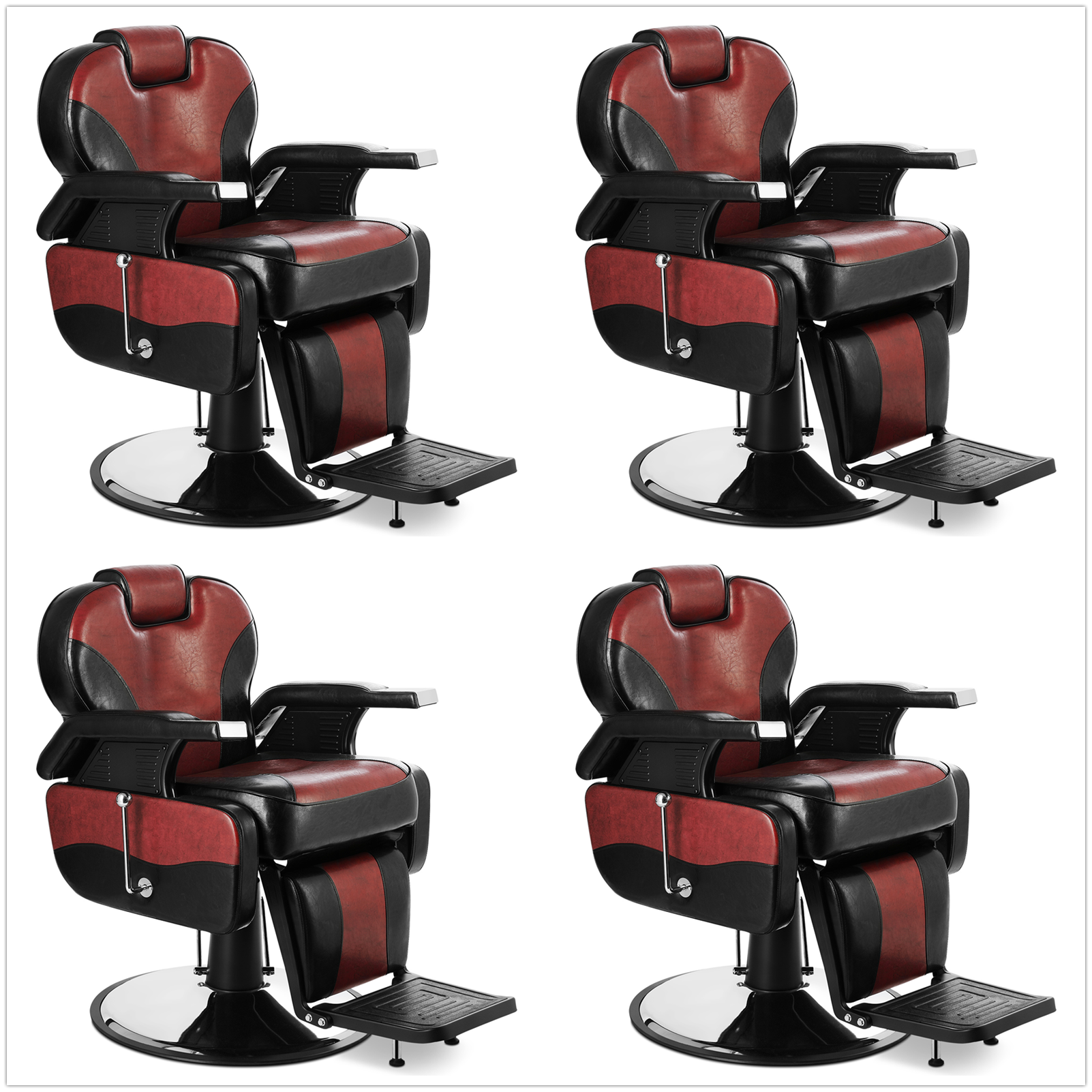 #5532 Hydraulic Reclining Heavy Duty Barber Chair （bundle）