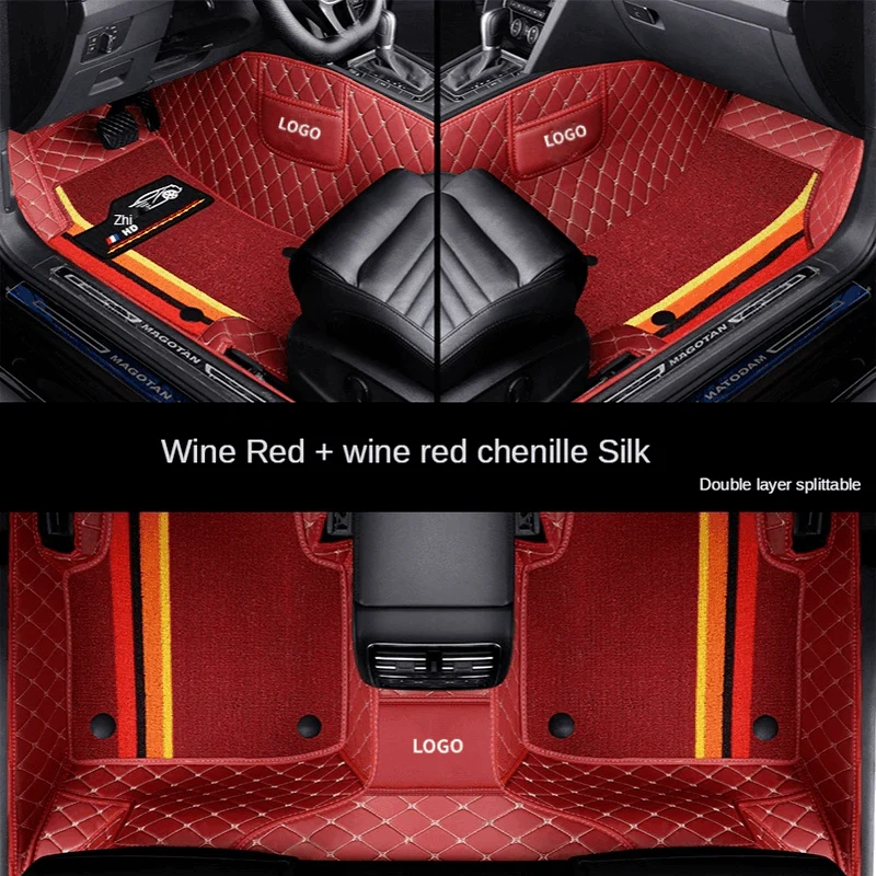 Alexcar Elvie 2023 Heavy Duty, Universal Fit Floor Mats for Cars, SUVs, and Trucks