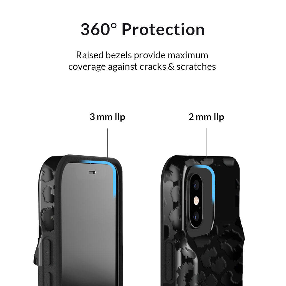 Black Leopard Wallet Case
