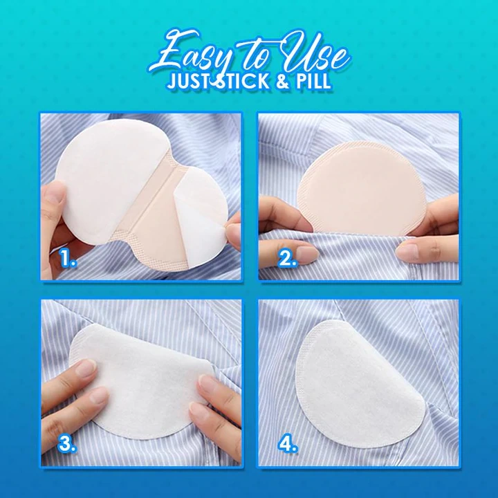 💖Summer Hot Sale-50%Off🔥Underarm Sweat Pads(10 pcs/1 set)