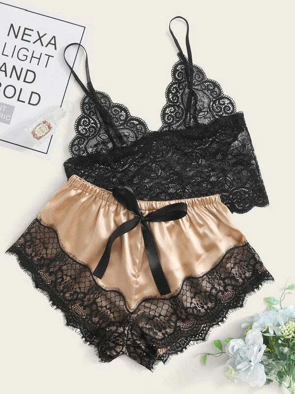 Sexy Lace Home Wear Ladies Sexy Lingerie