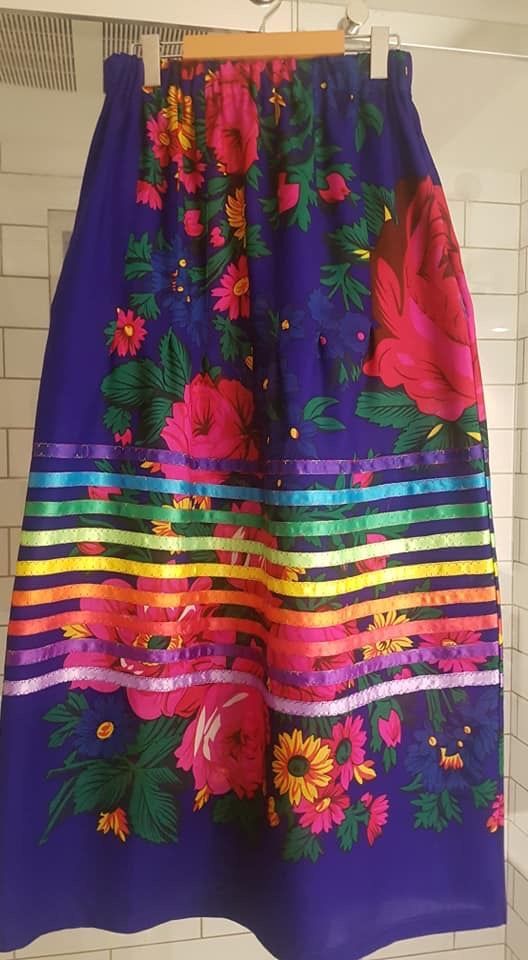 LARGE COTTON  NATIVE  SKIRT 3860