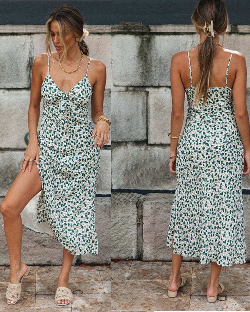 Women summer floral printed dress