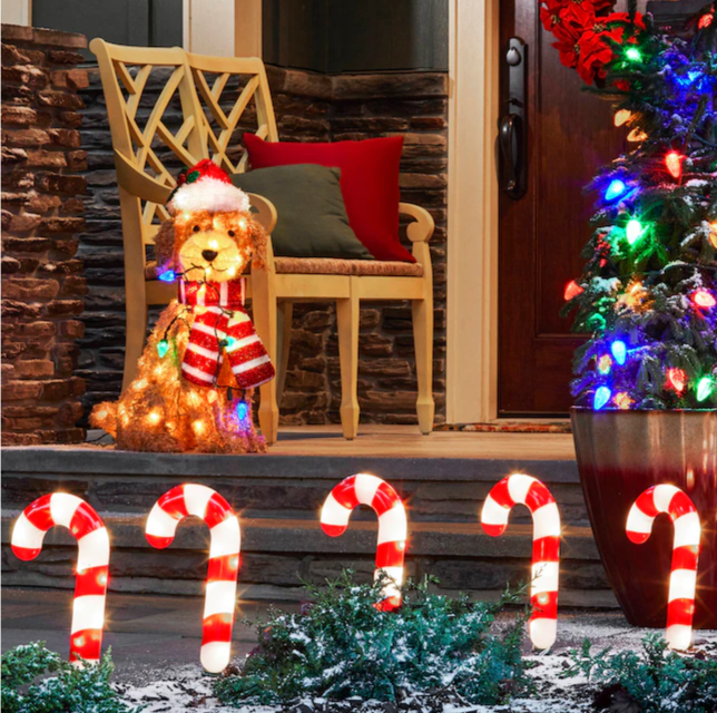 Holiday Living  27-in LED Fluffy Doodle with Light String